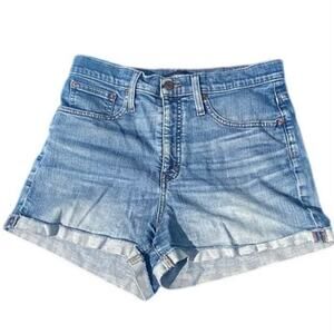 J.Crew High-Rise Denim Shorts Women’s 28 Blue Cutoff Jean Shorts